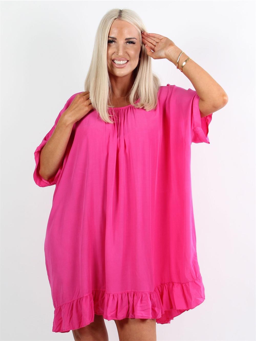 Florida - Sort bluse med lille flæsekant i bunden og dyb ryg